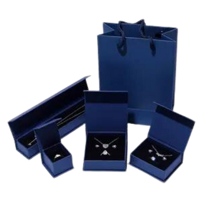 Navy Jewellery Boxes