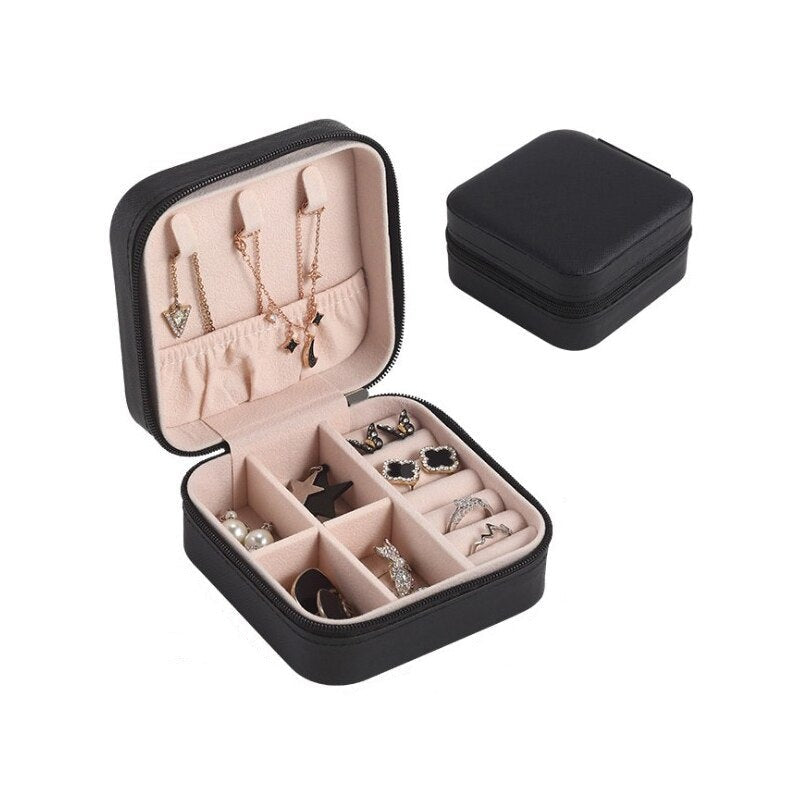 PU Leather Jewellery Storage Earring Box - Jewellery Boxes Australia