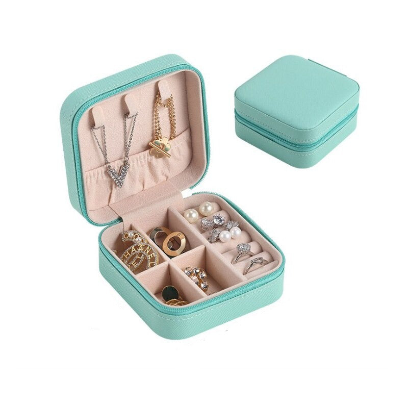 PU Leather Jewellery Storage Earring Box - Jewellery Boxes Australia