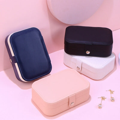 PU Leather Jewellery Storage Earring Box - Jewellery Boxes Australia